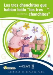 Los Tres Chanchitos + Audio Descargable LEEF Nivel-1 7-10 yaş İspanyolca Okuma Kitabı - enClave-ELE