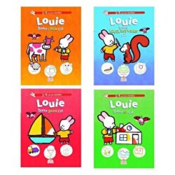 Louie Etkinlik Dizisi 4 Kitap Takım - Nesil Çocuk Yayınları