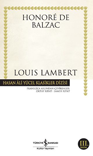 Louis Lambert - İş Bankası Kültür Yayınları