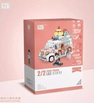 Loz Çörek Arabası Block Oyuncak Lz-1738 - 1