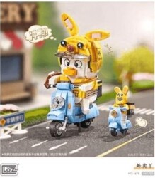 Loz Kurye Ördek Block Oyuncak LZ-1676 - Loz Lego