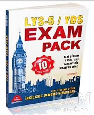 D Publishing Yayınları LYS-5 - YDS EXAM PACK Soru Bankası - D Publishing Yayınları