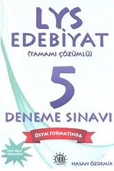 Yason Yayıncılık LYS Edebiyat Tamamı Çözümlü 5 Deneme Sınavı - Yason Yayıncılık