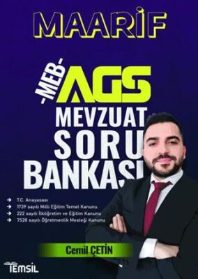 Temsil Kitap MAARİF MEB- AGS Mevzuat Soru Bankası - 1