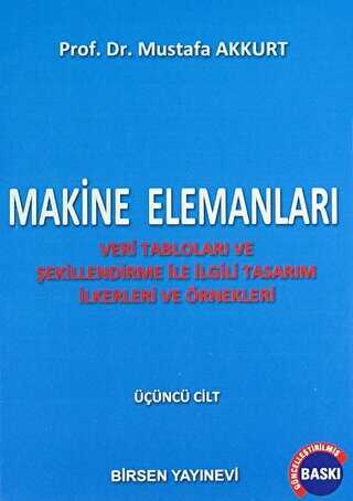 Makine Elemanları Cilt: 3 - Birsen Yayınevi