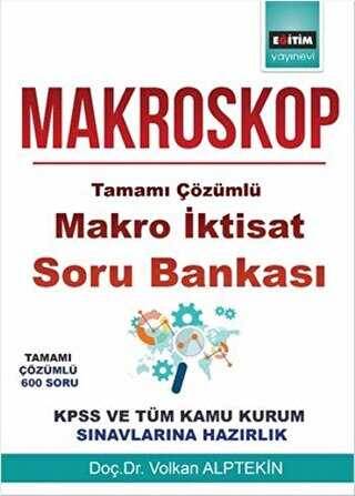 Eğitim Yayınevi - Ders Kitapları Makroskop-Tamamı Çözümlü Makro İktisat Soru Bankası - Eğitim Yayınevi - Ders Kitapları