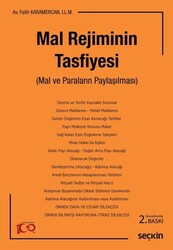 Mal Rejiminin Tasfiyesi - Seçkin Yayıncılık