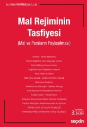Mal Rejiminin Tasfiyesi - Seçkin Yayıncılık
