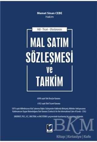 Mal Satım Sözleşmesi ve Tahkim - Adalet Yayınevi