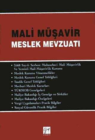 Mali Müşavir Meslek Mevzuatı - Gazi Kitabevi