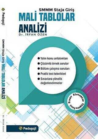 Mali Tablolar Analizi - Pedagoji Yayınları