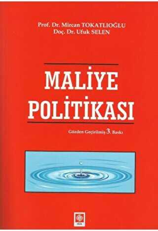 Maliye Politikası - Ekin Basım Yayın