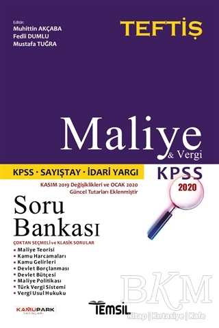 Maliye ve Vergi Hukuku Soru Bankası - Temsil Kitap