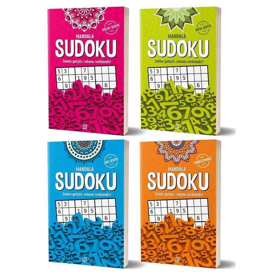 Mandala Sudoku - 4 Kİtap Set - Dokuz Yayınları
