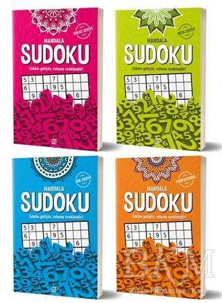 Mandala Sudoku - 4 Kİtap Set - 2