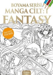 Manga Boyama Cilt I: Fantasy - Teras Kitap