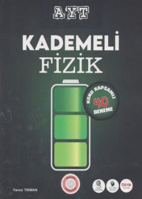 Mantık Yayıncılık AYT Kademeli Fizik Denemeleri - 1
