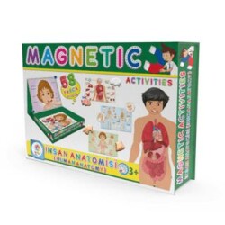 Manyetik İnsan Anatomisi Aktivite Oyun Seti 58 Parça - Laço