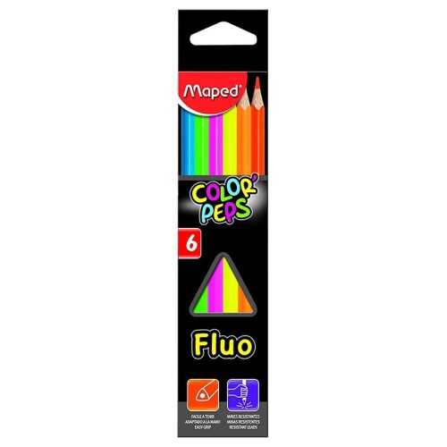 Maped Renkli Kalemler 6Lı Kutu
