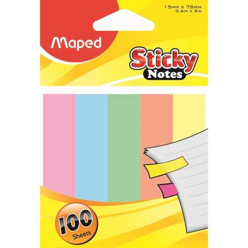 Maped Sticky Notes 15X76 Mm 100 Syf