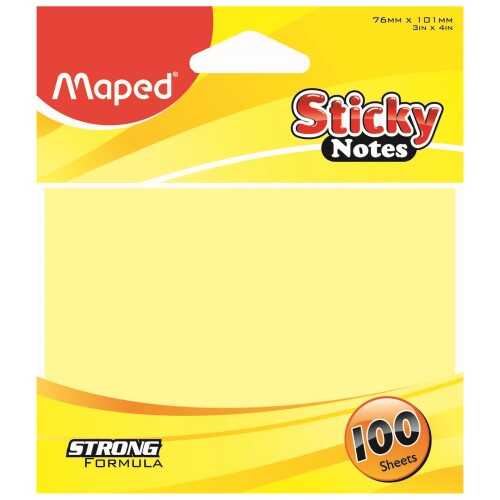 Maped Sticky Notes 76X101 Mm 100 Syf