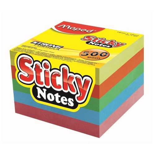 Maped Sticky Notes 76X76 Mm Karışık Renk 500 Syf
