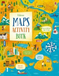 Maps Activity Book - Usborne