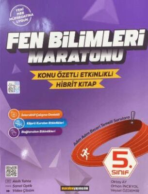 Maraton Yayıncılık 5. Sınıf Fen Bilimleri Maratonu Konu Özetli - Etkinlikli Kitap - 1