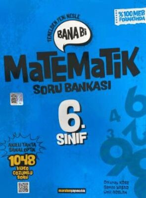 Maraton Yayıncılık 6. Sınıf Bana Bi Matematik Soru Bankası - 1