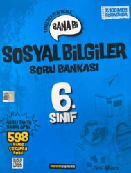 Maraton Yayıncılık 6. Sınıf Bana Bi Sosyal Bilgiler Soru Bankası - Maraton Yayıncılık