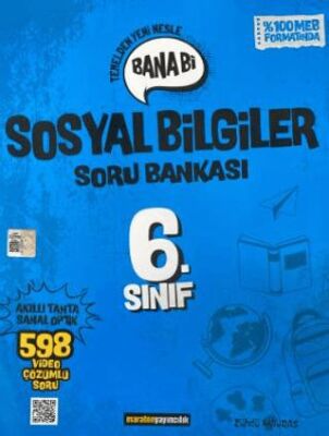 Maraton Yayıncılık 6. Sınıf Bana Bi Sosyal Bilgiler Soru Bankası - 1