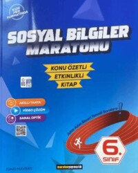 Maraton Yayıncılık 6. Sınıf Sosyal Bilgiler Maratonu Konu Özetli - Etkinlikli Kitap - Maraton Yayıncılık