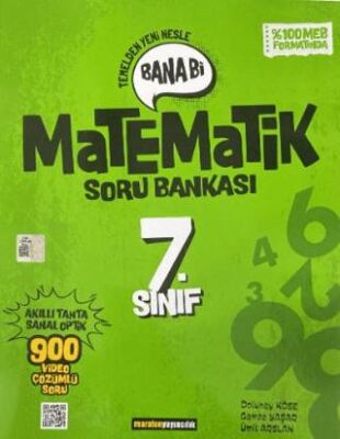 Maraton Yayıncılık 7. Sınıf Bana Bi Matematik Soru Bankası - 1