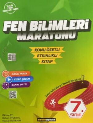 Maraton Yayıncılık 7. Sınıf Fen Bilimleri Maratonu Konu Özetli - Etkinlikli Kitap - 1