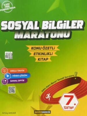 Maraton Yayıncılık 7. Sınıf Sosyal Bilgiler Maratonu Konu Özetli - Etkinlikli Kitap - 1