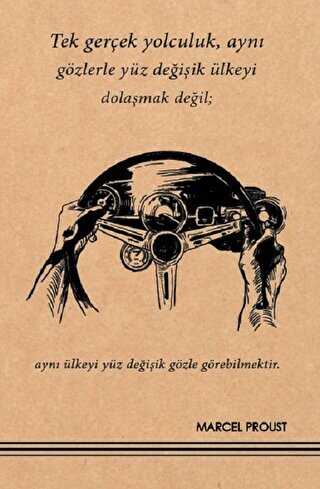 Marcel Proust Kraft Defter - Aylak Adam Kültür Sanat Yayıncılık
