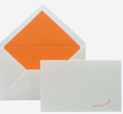 Maritera Curvy Thank You Tebrik Kartı 10`lu Kutu - Maritera