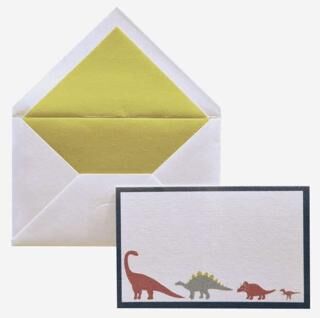 Maritera Dinosaurs Tebrik Kartı 10`lu Kutu - 1