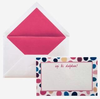 Maritera Light Spots Tebrik Kartı 10`lu Kutu - 1