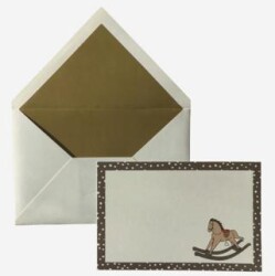 Maritera Tahta At Tebrik Kartı - Maritera