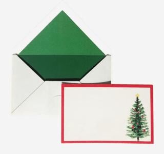 Maritera Yılbaşı Ağaç Tebrik Kartı 10`lu Kutu - 1