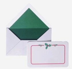 Maritera Yılbaşı Ökse Otu Tebrik Kartı 10`lu Kutu - Maritera