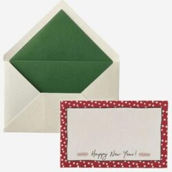 Maritera Yılbaşı White Snows Tebrik Kartı 10`lu Kutu - Maritera