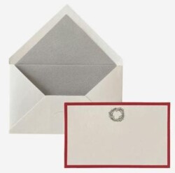 Maritera Yılbaşı Wreath Tebrik Kartı 10`lu Kutu - Maritera