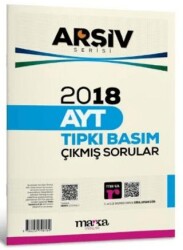 Marka Yayınları 2018 AYT Arşiv Serisi Çıkmış Sorular Tamamı Video Çözümlü - Marka Yayınları