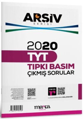 Marka Yayınları 2020 TYT Arşiv Serisi Tıpkı Basım Çıkmış Sorular Tamamı Video Çözümlü - 1