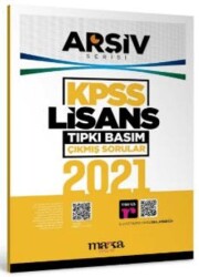 Marka Yayınları 2021 KPSS Lisans Arşiv Serisi Tıpkı Basım Çıkmış Sorular - Marka Yayınları