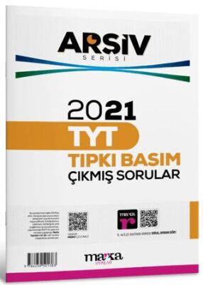 Marka Yayınları 2021 TYT Arşiv Serisi Tıpkı Basım Çıkmış Sorular Tamamı Video Çözümlü - 1