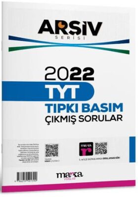 Marka Yayınları 2022 TYT Arşiv Serisi Tıpkı Basım Çıkmış Sorular Tamamı Video Çözümlü - 1