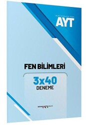 Marka Yayınları 2023 AYT Fen Bilimleri 3x40 Deneme - Marka Yayınları